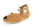 【中古】【未使用・未開封品】L'Amour des Pieds レディース ブレンサンダル US サイズ: 10 カラー: ブラウン(4)