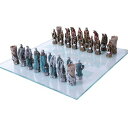 【中古】【未使用・未開封品】King Arthur Legend Chess Set With Glass Board(3)