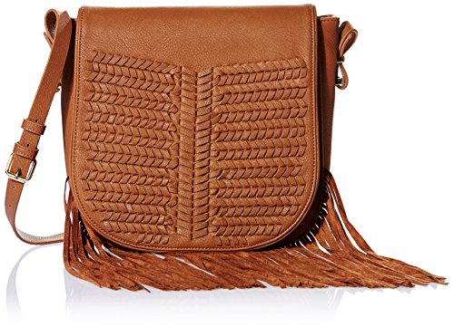 【中古】【未使用・未開封品】BCBGeneration サドルフリンジトリムショルダーバッグ WPZ625GN