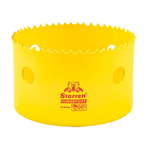 【中古】【未使用・未開封品】Starrett DCH0358-G HSS Deep Cut Holesaw, 3-5/8 (92 mm) by Starrett