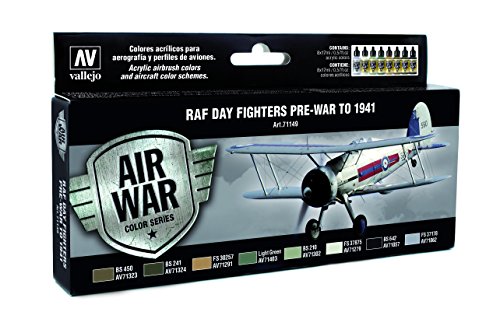Other - 【中古】【未使用・未開封品】Av Vallejo Model Air Set - Raf & Faa Day Fighter Pre War