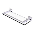 【中古】【未使用・未開封品】Montero Collection 16 Inch Glass Shelf with Gallery Rail - MT-1-16-GAL-SCH(2)