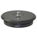 【中古】【未使用・未開封品】DSYS-F フラットアダプター 3/8インチ スタッド 85mm 外径Gitzo 互換/三脚ビデオヘッド Desmond