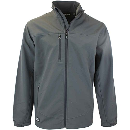 【中古】【未使用・未開封品】dri-duckメンズモーション迷彩ソフトシェルジャケット???5350?Cam グレー