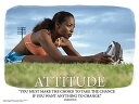 【中古】【未使用・未開封品】AttitudeトラックとフィールドランナーMotivationalラミネート加工ポスターのホーム、学校、オフィス、ライブラリまたは...