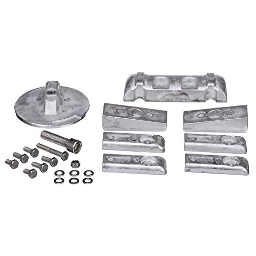 š̤ۡѡ̤ʡSeachoice 95081 Mercury Bravo III Anode Kit, Aluminum, Cadmium-Free, Environmentally Friendly, for Salt and Brackish Water, Fits Bravo