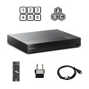 【中古】【未使用 未開封品】Sony BDP-S1500 Multi Region Blu-ray DVD, Region Free Player 110-240 volts, HDMI Cable Dynastar Plug Adapter Package Smart/Region Free