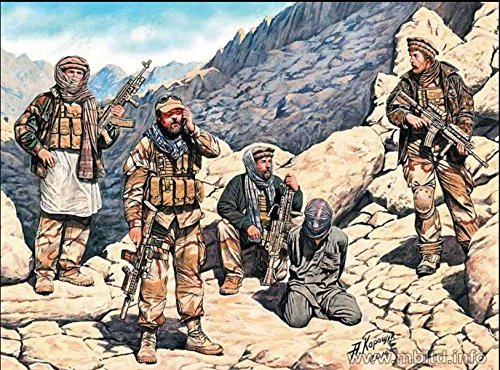 【中古】【未使用・未開封品】US Special Forces with Taliban Prisoner Present day 5fig. 1/35 Master Box 35163.(3)