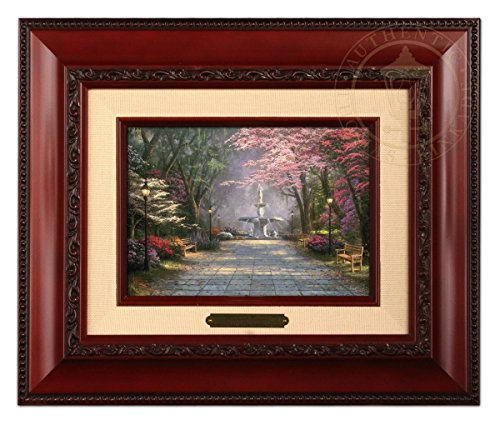 【中古】【未使用・未開封品】Savannah Romance???Thomas Kinkade Brushworkブランデー(フレーム)