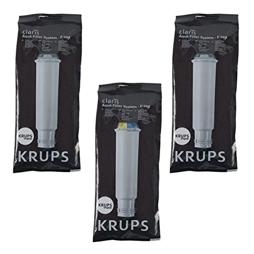 【中古】【未使用・未開封品】KRUPS F088 Aqua Filter System Water Filtration Cartridge - 3 Pack by..