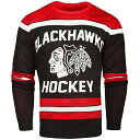 【中古】【未使用・未開封品】NHL Chicago Blackhawks Uglyグローin theダークセーター、スモール