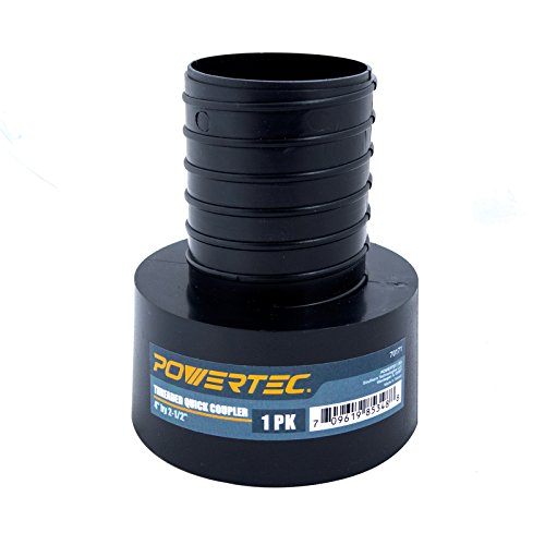 【中古】【未使用・未開封品】POWERTEC 70171 Threaded Quick Coupler, 4 x 2-1/2 by POWERTEC