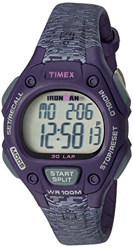 【中古】【未使用・未開封品】Timex アイアンマン クラシック 30 ミッドサイズ腕時計 Purple/Gray Text..