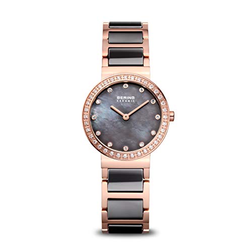 【中古】【未使用・未開封品】Bering Women's Ceramic 29mm Two Tone Steel Bracelet & Case Quartz MO..