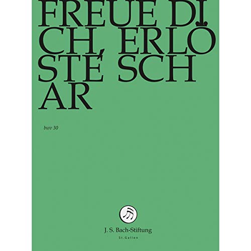 J.S.BACH-STIFTUNG/LUTZ,RUDOLF - FREUE DICH,ERL?STE SCHAR (1 DVD)