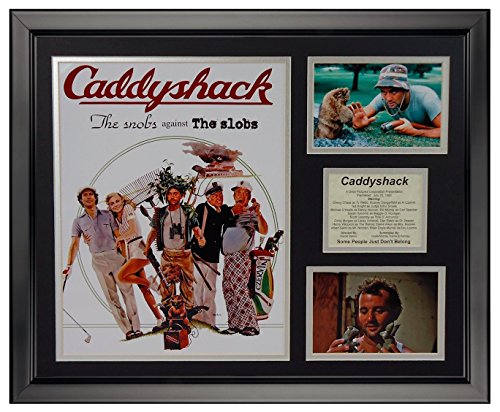 Legends Never Die Caddyshack フレーム入りフォトコラージュ 16インチ x 20インチ