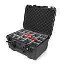 【中古】【未使用・未開封品】Nanuk 933 防水ハードケース パッド付き仕切り付き - グラファイト