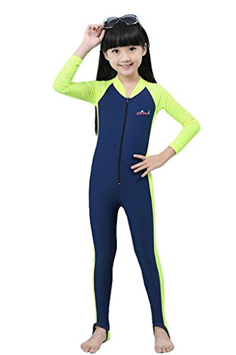 【中古】【未使用・未開封品】Labelar Sun保護フルボディ水着水着Stinger Suit for Boys and Girls M(for Height 40"-45")