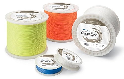 Cortland フライラインバッキング ミクロン 30ポンドテスト HI-VIS イエロー - 100 150 200 250 300 400 600 最大2500ヤード(1000ヤード)