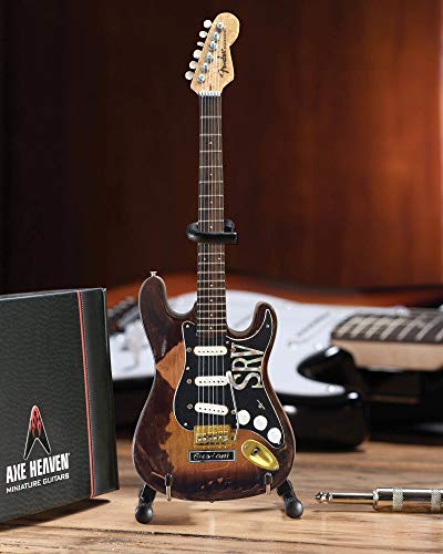【中古】【未使用・未開封品】Axe Heaven Stevie Ray Vaughan Custom Mini Guitar Replica Collectible