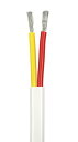 【中古】【未使用・未開封品】14/2 AWG UL 1426 (リアルシング) デュプレックスフラットマリンワイヤー - 錫メッキ銅ボートケーブル - レッド/イエロー - 50フィート - ホワイ(4)