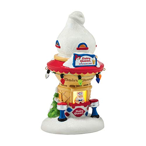 【中古】【未使用・未開封品】Department56 4.34782608695652 Santa's DQ Cone House 4054968