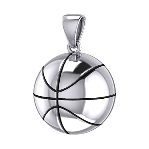 【中古】【未使用・未開封品】US Jewels And Gems 0.925 スターリングシルバー 3D 大型 バスケットボー..