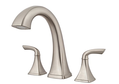 š̤ۡѡ̤ʡPfister rt6???5bsk Bronson 2-handle 3-hole Roman Tub Faucet in Brushed˥å 3-Hole RT6-5BSK 1