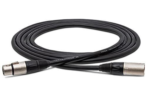 Hosa DMX-025 5ピン 4コンダクター XLR5M - XLR5F DMX512ケーブル 25フィート