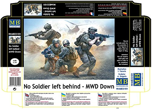 NO SOLDIER LEFT BEHIND - MWD DOWN 1/35 MASTER BOX 35181