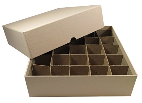 Coin Roll Box for 25 Tubes of LARGE DOLLARS by Guardhouse