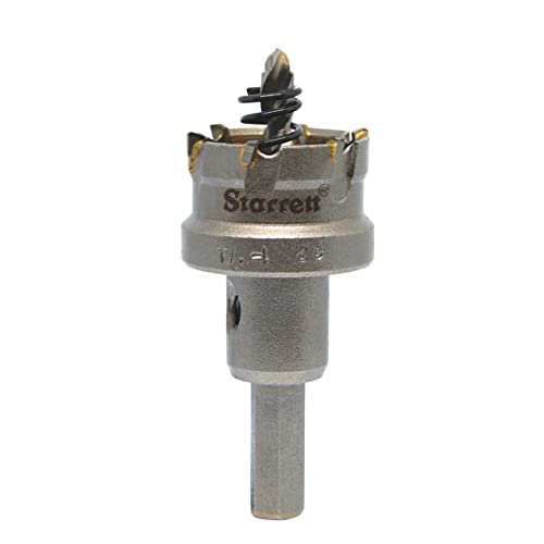 【中古】【未使用・未開封品】Starrett SM32 TCT Tungsten Carbide Tipped Sheet Metal Hole Saw, 1-1/4 Diameter (32 mm) by Starrett