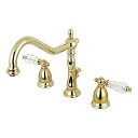 【中古】【未使用・未開封品】Kingston Brass KS1992WLL Wilshire 広範な洗面所用蛇口 ポップアップ式 注ぎ口長さ8-1/2インチ ...