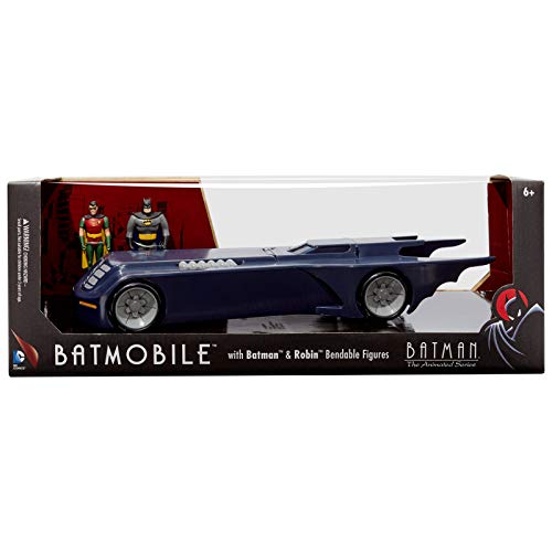 【中古】【未使用・未開封品】NJ Croce Batmobile with Bendable Batman and Robin Figures Vehicle
