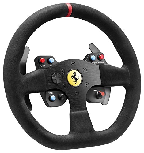 【中古】【未使用・未開封品】Thrustmaster VG Ferrari 599XX EVO Wheel Add-On, Alcantara Edition for PS4, PS3, Xbox One & PC [並行輸入品]