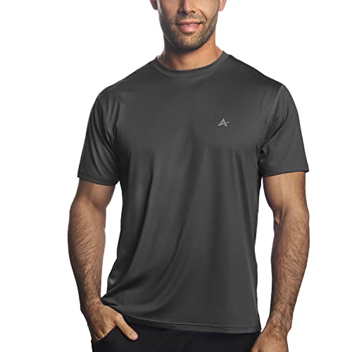 T-Shirts - 【中古】【未使用・未開封品】Arctic Cool メンズ クルーネック 即時冷却 湿気を逃がすパフォーマンス UPF 50+ 半袖 ワークアウトシャツ XX-Large グレー