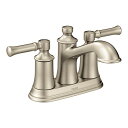 【中古】【未使用・未開封品】Moen 6802BN Dartmoor 2ハンドル 低円弧 浴室用蛇口 つや消しニッケル 1