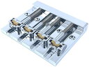 【中古】【未使用 未開封品】Hipshot KickAss 5ボルトフェンダー用高質量ベースブリッジ クロム