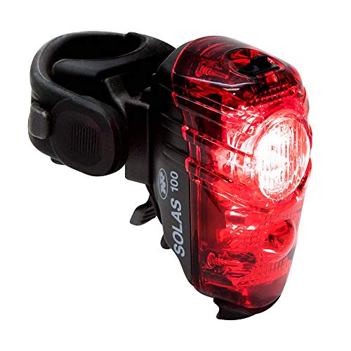 【中古】【未使用・未開封品】NiteRider Solas 100 Tail Light Black, One Size by NiteRider