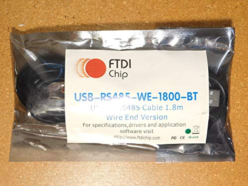 【中古】【未使用 未開封品】FTDI Chip USB to RS485シリアルコンバータケーブル USB-RS485-WE-1800-BT
