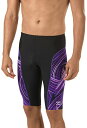 【中古】【未使用・未開封品】Speedo メンズ 水着 Jammer Endurance+ ターボストローク-製造中止 22 パープル