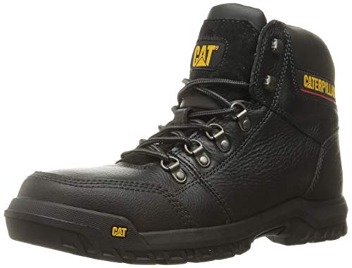 š̤ۡѡ̤ʡ[CATERPILLAR] Men's Outline Steel Toe Work Boot, Black, 8 M US