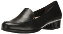 【中古】【未使用・未開封品】Trotters Women's Monarch Slip-On Loafer, Black, 7 W US