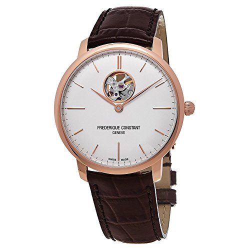 【中古】【未使用・未開封品】Frederique Constant Men 's ' Slimline ' Swiss Automatic Gold andレザーDress Watch , Color : Brown ( Model : fc-312?V4s4?)