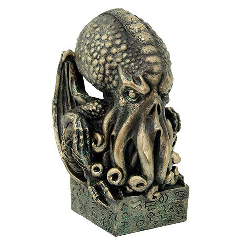 【中古】【未使用 未開封品】Pacific Giftware 6.75インチ The Call of Cthulhu クトゥルフ 樹脂製 フィギュア