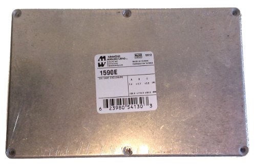 【中古】【未使用 未開封品】Hammond 1590brd長方形エンクロージャ E -- Inches (7.38 x 4.70 x 3.07 ) mm (188mm x 120mm x 78mm) 1590E