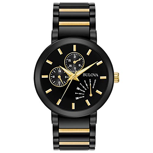 š̤ۡѡ̤ʡBulova Black-Gold Tone Classic 98C124