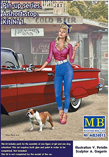 Master Box Mb24015 ? Figurine Pin-up Series, A Short Stop, Kit No. 1
