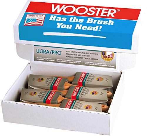 【中古】【未使用・未開封品】ウースターブラシ4153???2?- 1?/ 2?Ultra / Pro extra-firm Lindbeck角度サッシペイントブラシ、15個パック