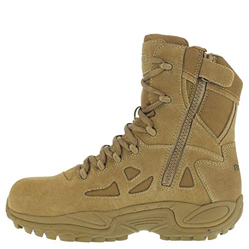 【中古】【未使用・未開封品】Reebok Work Rapid Response RB 8" Composite Toe Men's Boot Brown